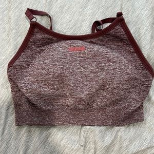 Gymshark Flex Sports Bra in berry